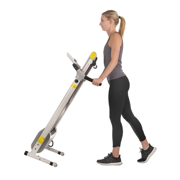 Sunny Health & Fitness Easy Assembly Motorized Treadmill for Walking, Running, Home Gym Workout Exercise, Foldable, SF-T7610 - Image 6