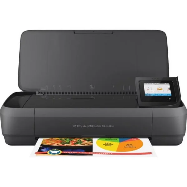Restored HP OfficeJet 250 Mobile All-in-One InkJet Printer | Mobile Print, Scan, Copy | CZ992A (Refurbished) - Image 3