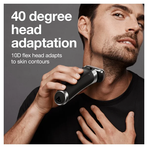 Braun Series 9 9330s Mens Wet Dry Electric Shaver with Charging Stand - Image 7