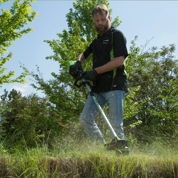 Greenworks 80V 16 Cordless String Trimmer with 2.0 Ah Battery & Charger 2100102VT - Image 5