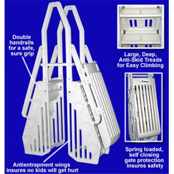 Vinyl Works Neptune A-Frame Entry System for Above Ground Pools