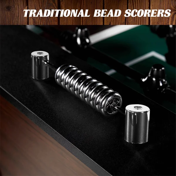 Barrington 56 inch Premium Furniture Foosball Soccer Table - Image 6