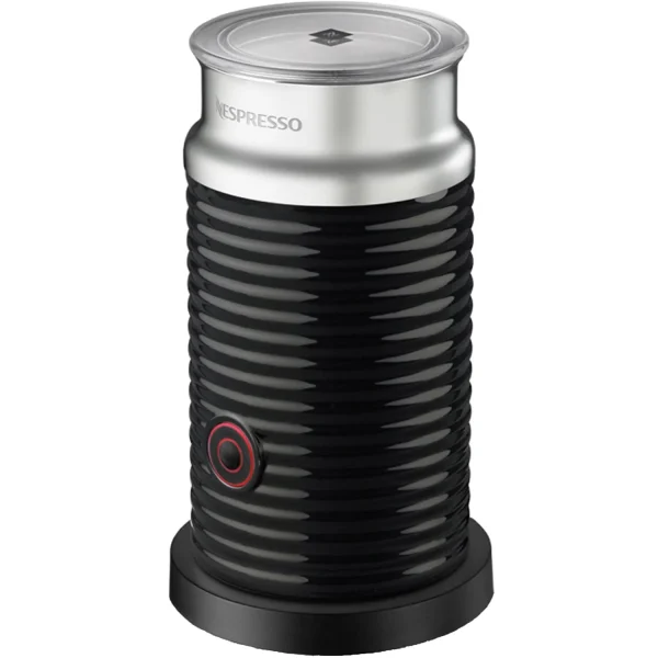 Breville Nespresso Pixie Single-Serve Espresso Machine in Electric Titanium and Aeroccino Milk Frother in Black - Image 3