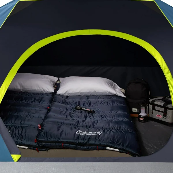 Coleman Skydome Darkroom 4-Person Camping Tent - Image 8