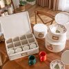 StorageWorks Hard Shell China Storage Boxes for Dishes, Plates and Mugs - Image 4
