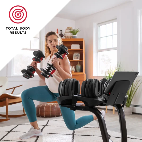 Bowflex SelectTech 552 Dumbbell, Adjustable, Single, Free 2-Month JRNY Membership - Image 10