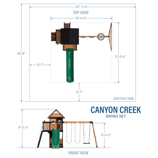 Backyard Discovery Canyon Creek Swing Set - Image 3