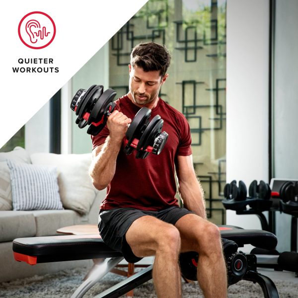 Bowflex SelectTech 552 Dumbbell, Adjustable, Single, Free 2-Month JRNY Membership - Image 11