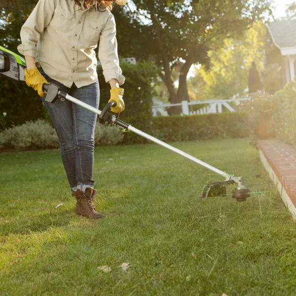 Greenworks 80V 16 Cordless String Trimmer with 2.0 Ah Battery & Charger 2100102VT - Image 4
