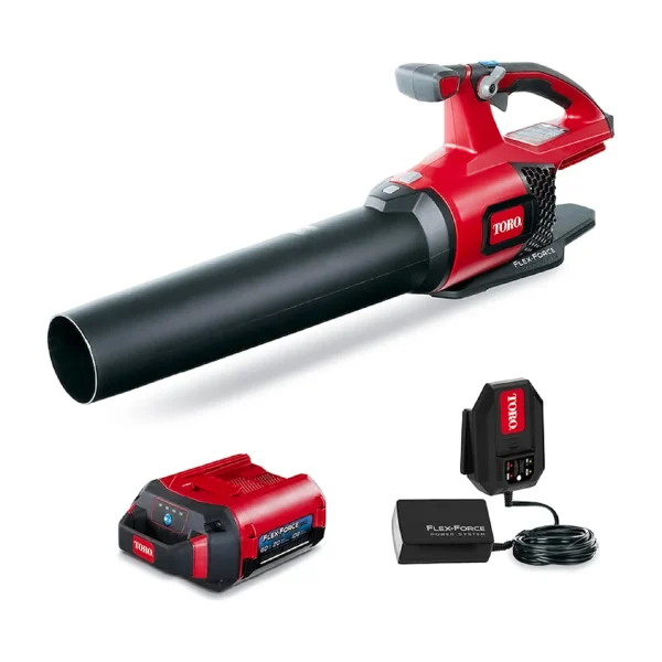 Toro 60 Volt Brushless Cordless Leaf Blower w/ 2 Ah Battery and Charger