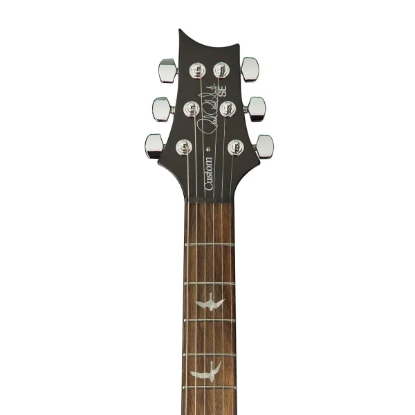 PRS SE Custom 24 Electric Guitar (Black Gold Burst) - Image 5