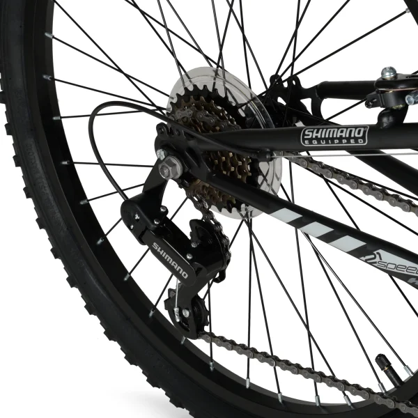 Hyper Bicycles 24 Boy's Havoc Mountain Bike, Black, Recommended Ages group 10 to 14 Years Old - Image 10