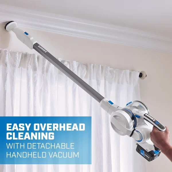 HART 20-Volt Cordless Stick Vacuum Kit, (1) 4.0Ah Lithium-Ion Battery - Image 5