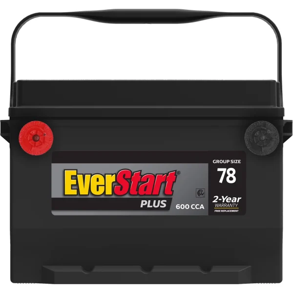 EverStart Plus Lead Acid Automotive Battery, Group 78 12 Volt, 600 CCA - Image 3