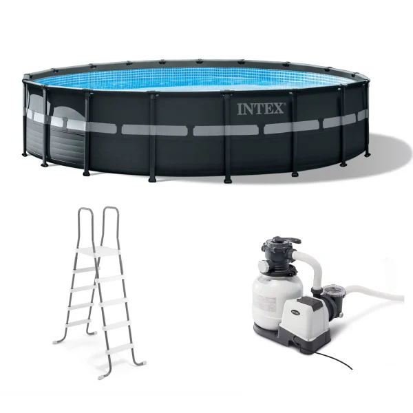 Intex Ultra XTR 18' x 52 Above Ground Pool Set and Maintenance Accessories - Image 2