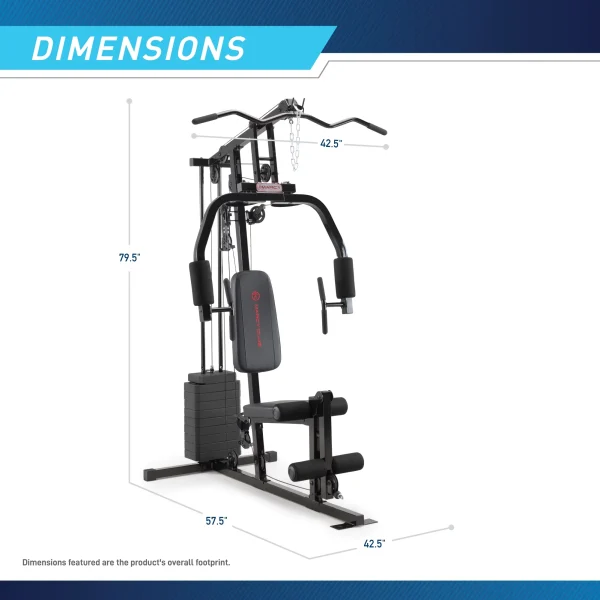 Marcy 100 lbs Stack Home Gym - Image 2