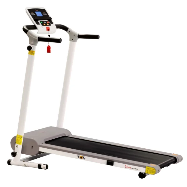 Sunny Health & Fitness Easy Assembly Motorized Treadmill for Walking, Running, Home Gym Workout Exercise, Foldable, SF-T7610 - Image 2