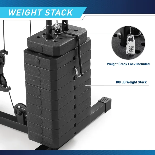 Marcy 100 lbs Stack Home Gym - Image 3