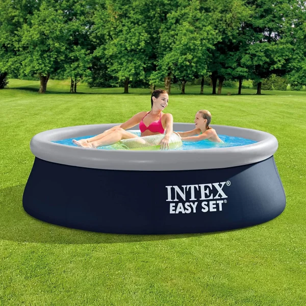 Intex Easy Set 8' x 30 Inflatable Outdoor Above Ground Swimming Pool - Image 7