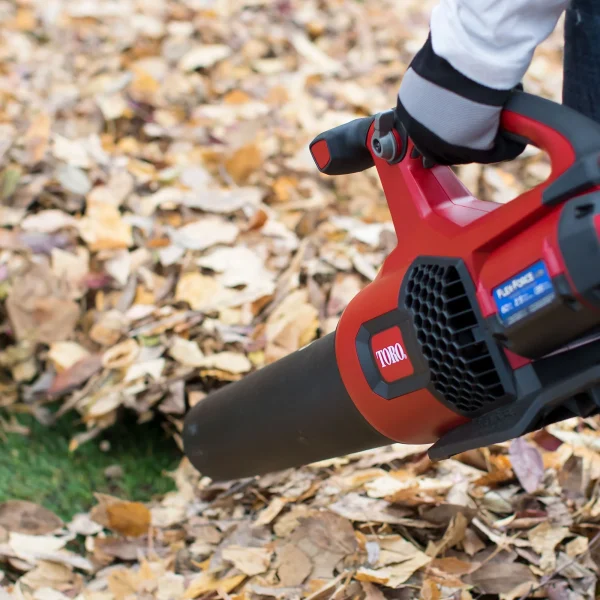 Toro 60 Volt Brushless Cordless Leaf Blower w/ 2 Ah Battery and Charger - Image 7