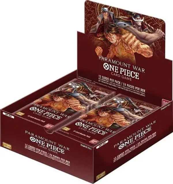 One Piece TCG: Paramount War Op-02 Sealed Booster Box (24 Packs)