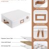 StorageWorks Hard Shell China Storage Boxes for Dishes, Plates and Mugs - Image 17
