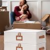 StorageWorks Hard Shell China Storage Boxes for Dishes, Plates and Mugs - Image 21