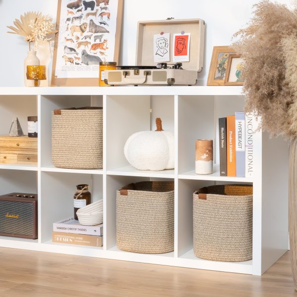 StorageWorks Woven Storage Cubes Organizer, 11 inch, 3 Pack - Image 22