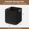 StorageWorks Woven Storage Cubes Organizer, 11 inch, 3 Pack - Image 10