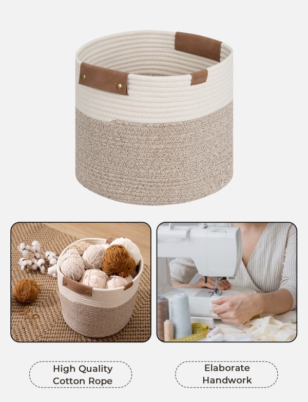 StorageWorks Woven Storage Cubes Organizer, 11 inch, 3 Pack - Image 27