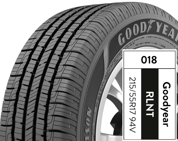 Goodyear Reliant All-Season 215/55R17 94V All-Season Tire - Image 6