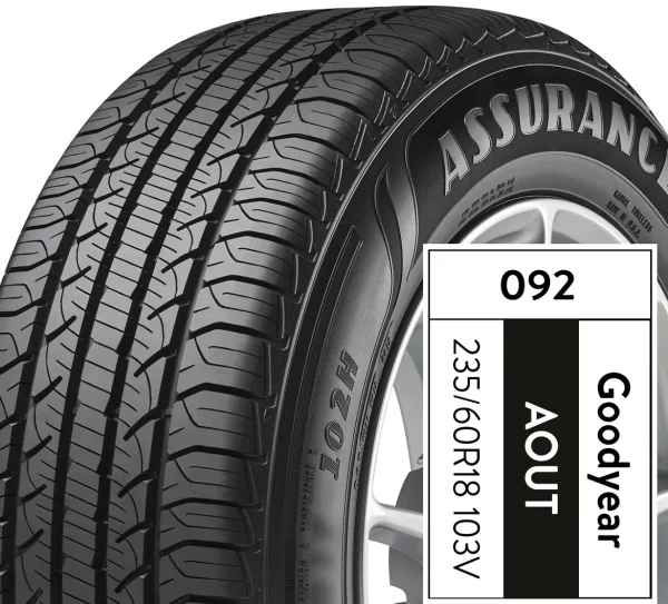 Goodyear Assurance Outlast 235/60R18 103V All-Season Tire - Image 6