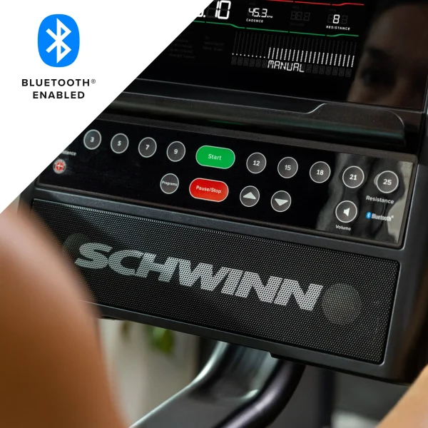 Schwinn 190 Upright Bike, Free 2-Month JRNY Membership - Image 9